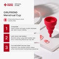 FILMORE Girlfriend Menstrual Cup Mini | Untuk Pemula dan Perempuan Asia | OBGYN-Approved | Collapsible
